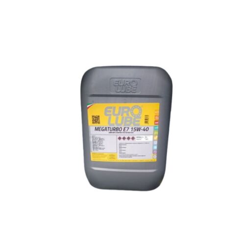 Alternative view of Olio motore lubrificante MEGATURBO E7 15W40 da 4LT / 20 LT